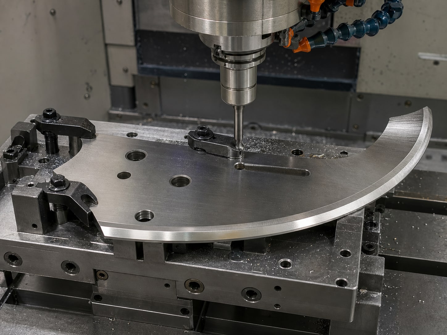 CNC machining for holes, slots and replacement fit